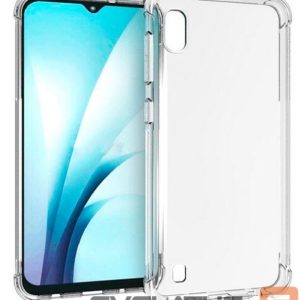 Nugarėlės dėklai Evelatus Samsung Galaxy A10 Military Shockproof Silicone Case TPU Transparent
