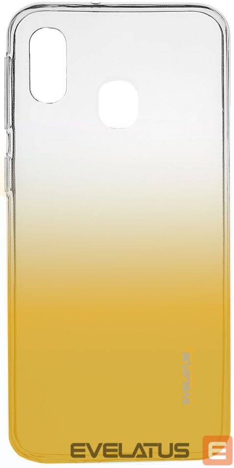 Nugarėlės dėklai Evelatus Samsung Galaxy A40 Gradient TPU Case Gold