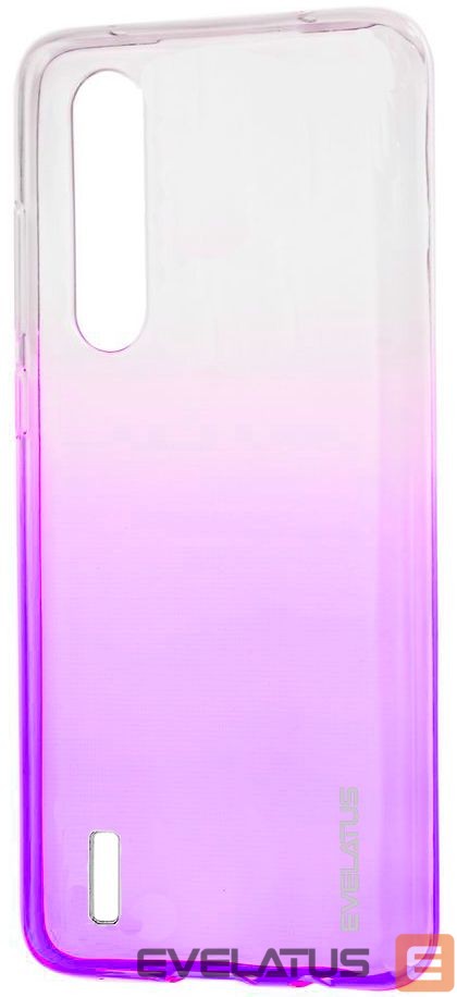 Nugarėlės dėklai Evelatus Xiaomi Mi 9 Lite Gradient TPU Case Purple