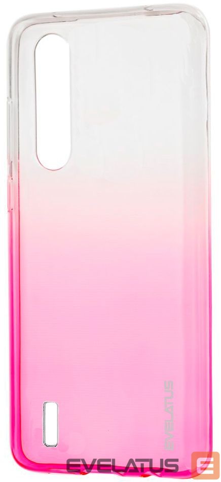 Nugarėlės dėklai Evelatus Xiaomi Mi 9 Lite Gradient TPU Case Rose Red