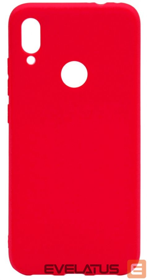 Nugarėlės dėklai Evelatus Xiaomi Note 7 Nano Silicone Case Soft Touch TPU Red