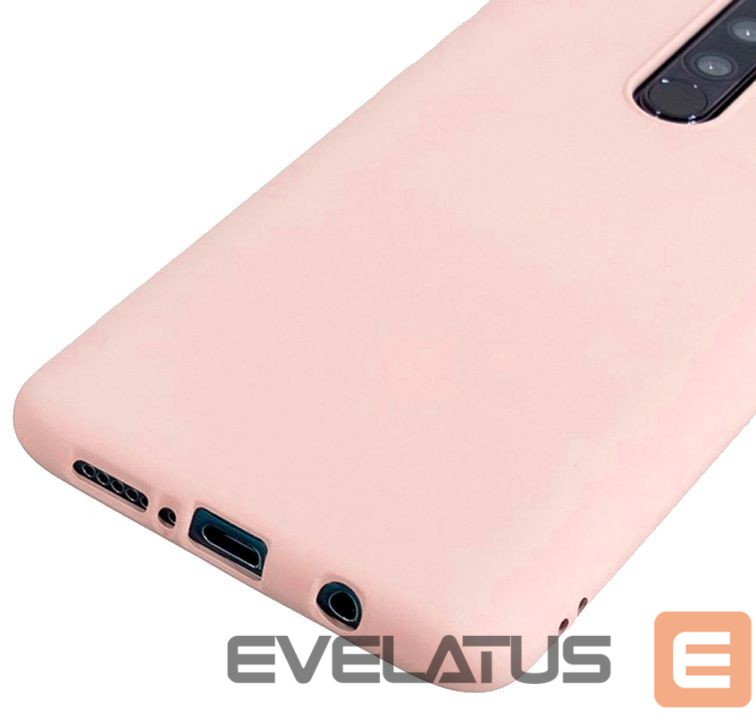 Nugarėlės dėklai Evelatus Xiaomi Note 8 Pro Soft Silicone Beige