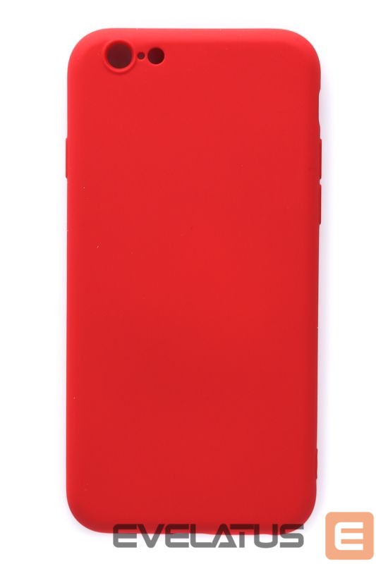 Nugarėlės dėklai Evelatus Apple iPhone 6 / 6s Nano Silicone Case Soft Touch TPU Red