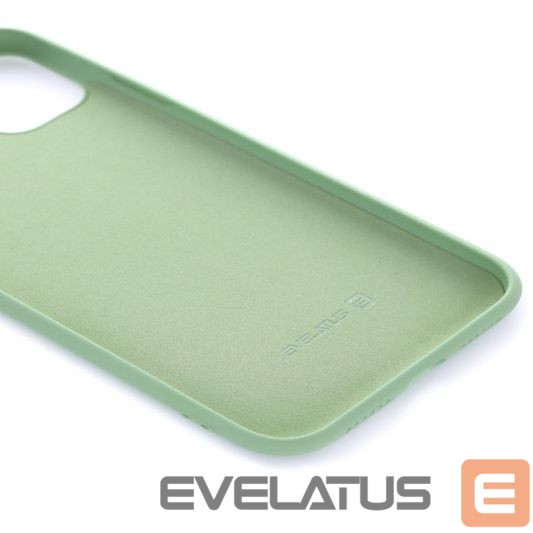 Nugarėlės dėklai Evelatus Apple iPhone 11 Pro Max Nano Silicone Case Soft Touch TPU Mint