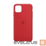 Nugarėlės dėklai Apple  iPhone 11 Pro Max Silicone Case MWYV2ZM/A Red
