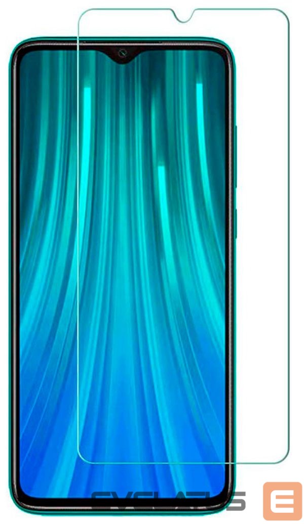 Apsauginiai stiklai Evelatus Xiaomi Xiaomi Redmi Note 8 / Redmi Note 8 2021 0.33 Flat Clear Glass Japan Glue Anti-Static