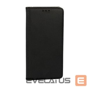 Knygos tipo dėklas dėklai iLike Xiaomi Xiaomi Redmi Note 8 / Redmi Note 8 2021 Smart Magnet Case Black