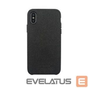 Nugarėlės dėklai SoSeven Apple iPhone X/XS Premium Gentleman Case Fabric Black