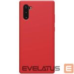 Nugarėlės dėklai Nillkin Samsung Galaxy Note 10 Flex Pure Liquid Silicone Cover Red