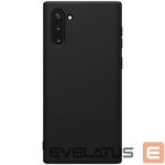 Nugarėlės dėklai Nillkin Samsung Galaxy Note 10 Rubber Wrapped Protective Cover Black