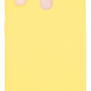 Nugarėlės dėklai Evelatus Samsung A20e Soft Touch Silicone Case with Strap Yellow
