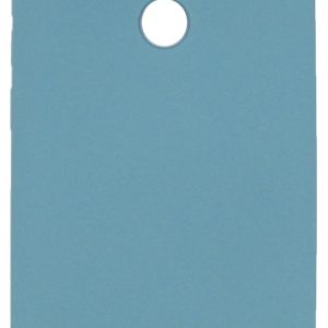 Nugarėlės dėklai Evelatus Xiaomi Redmi 8 Soft Touch Silicone Case with Strap Blue