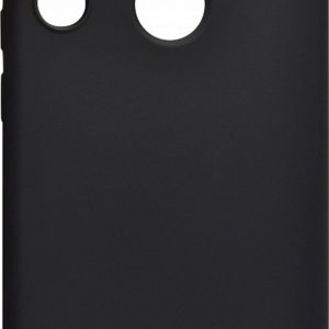 Nugarėlės dėklai Evelatus Xiaomi Xiaomi Redmi Note 8 / Redmi Note 8 2021 Soft Touch Silicone Case with Strap Black