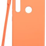 Nugarėlės dėklai Evelatus Xiaomi Xiaomi Redmi Note 8 / Redmi Note 8 2021 Soft Touch Silicone Case with Strap Pink