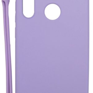 Nugarėlės dėklai Evelatus Xiaomi Xiaomi Redmi Note 8 / Redmi Note 8 2021 Soft Touch Silicone Case with Strap Purple