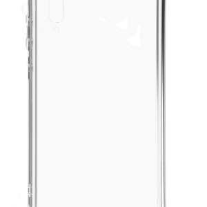 Nugarėlės dėklai Evelatus Samsung Galaxy A50 Silicone Transparent with Necklace TPU Strap Space Gray