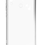 Nugarėlės dėklai Evelatus Xiaomi Redmi 7 Silicone Transparent with Necklace TPU Strap Gold