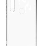 Nugarėlės dėklai Evelatus Xiaomi Xiaomi Redmi Note 8 / Redmi Note 8 2021 Silicone Transparent with Necklace TPU Strap Space Gray