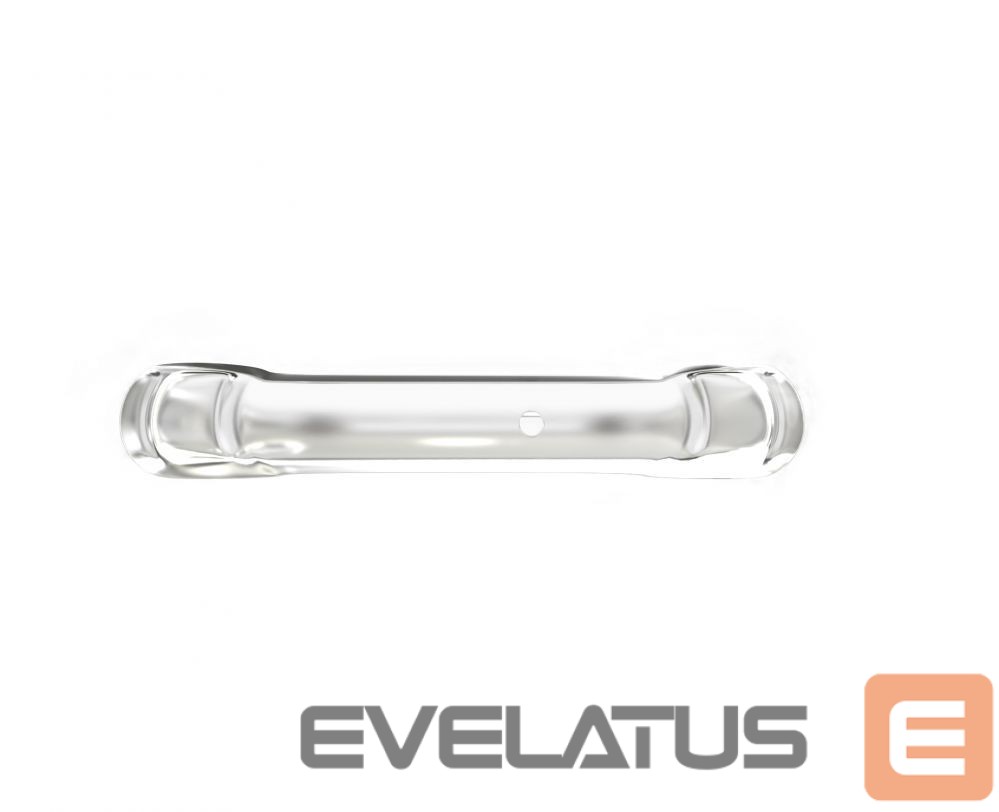 Nugarėlės dėklai Evelatus Xiaomi Note 8 Pro Silicone Transparent with Necklace TPU Strap Gold
