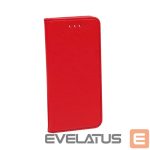 Knygos tipo dėklas dėklai iLike Xiaomi Redmi 8A Smart Magnet case Red