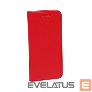 Knygos tipo dėklas dėklai iLike Xiaomi Redmi 8A Smart Magnet case Red