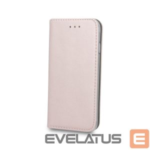 Knygos tipo dėklas dėklai iLike Xiaomi Xiaomi Redmi Note 8 / Redmi Note 8 2021 Smart Magnetic Case Rose Gold
