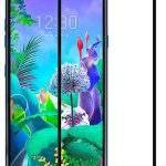 Apsauginiai stiklai Evelatus LG K50/Q60 2.5D Full Cover Japan Glue Glass Anti-Static