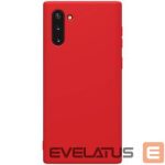 Nugarėlės dėklai Nillkin Samsung Galaxy Note 10 Rubber Wrapped Protective Cover Red