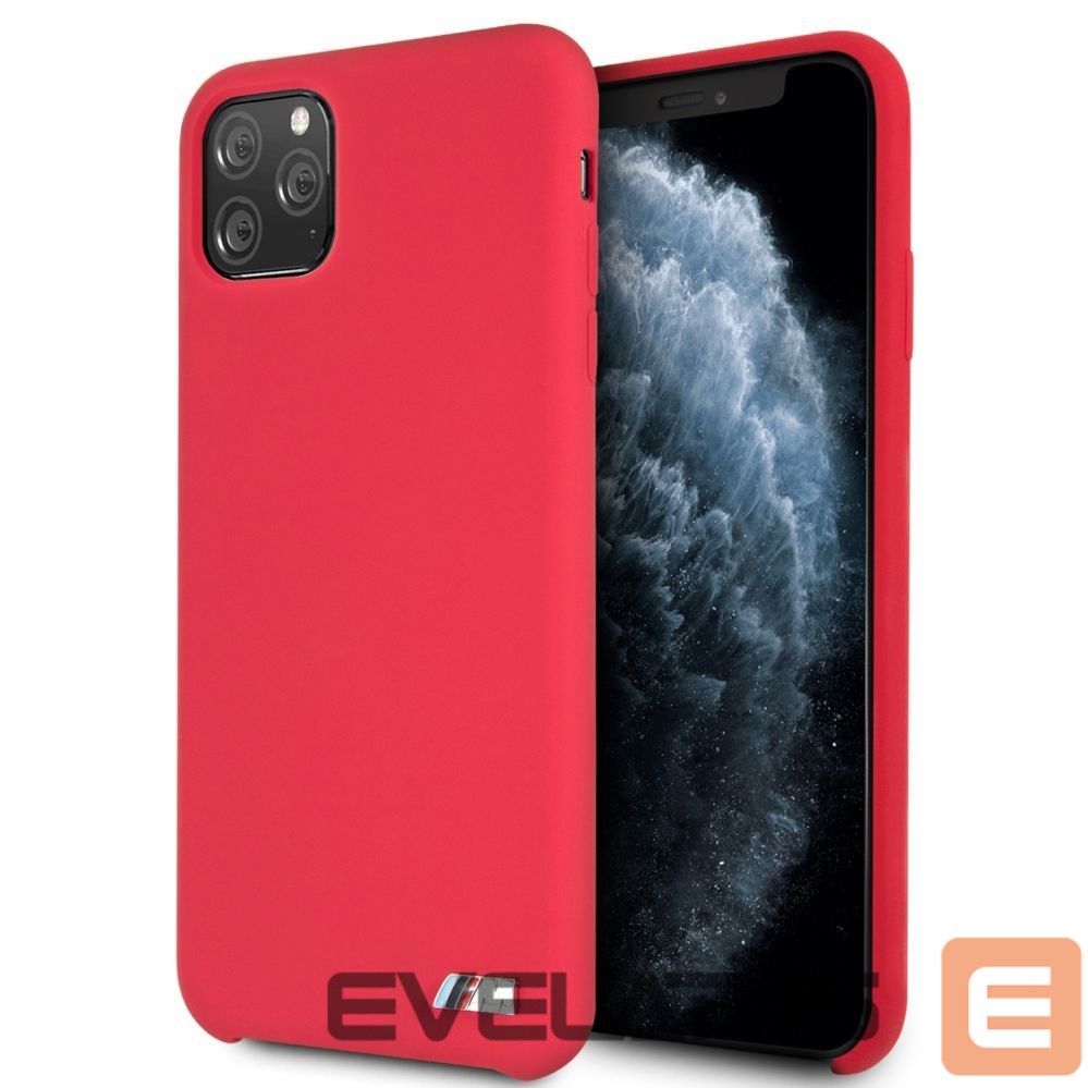 Nugarėlės dėklai BMW Apple iPhone 11 Pro Max Hardcase Silicone Red