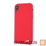 Nugarėlės dėklai BMW Apple iPhone XR Hardcase Silicone Red