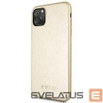 Nugarėlės dėklai Guess Apple iPhone 11 Pro Max Iridescent PU Hard Case Gold