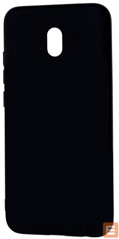 Nugarėlės dėklai Evelatus Xiaomi Redmi 8a Soft Touch Silicone Black