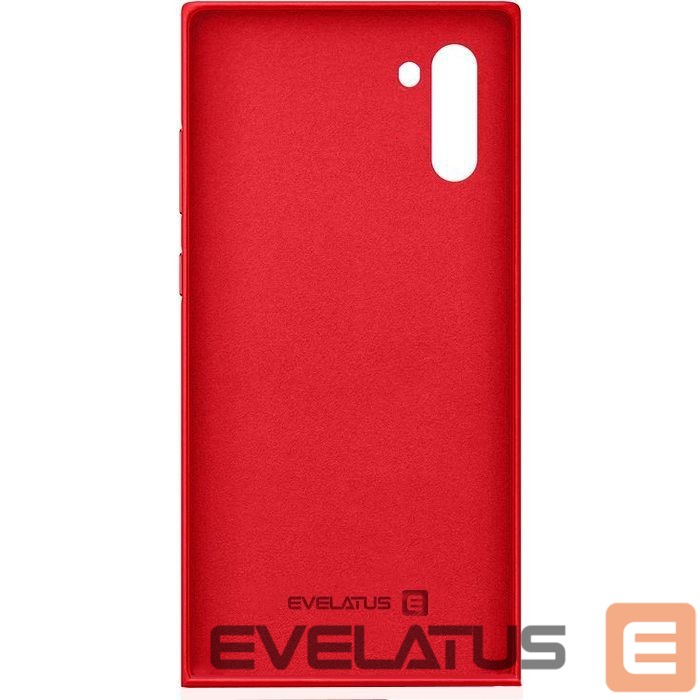 Nugarėlės dėklai Evelatus Samsung Note 10 Nano Silicone Case Soft Touch TPU Red