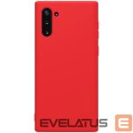 Nugarėlės dėklai Evelatus Samsung Note 10 Nano Silicone Case Soft Touch TPU Red