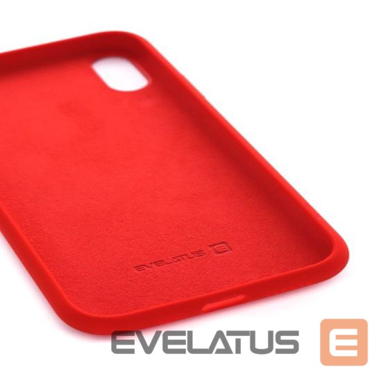 Nugarėlės dėklai Evelatus Apple iPhone XR Nano Silicone Case Soft Touch TPU Red