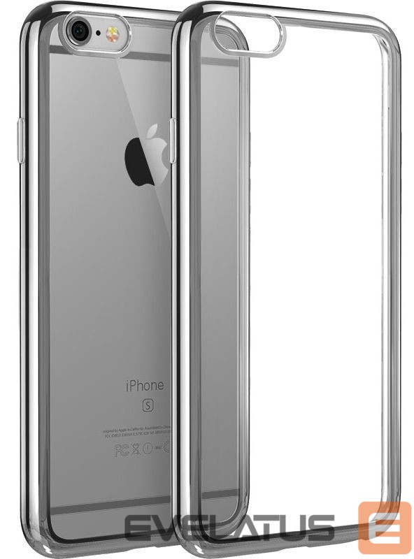 Nugarėlės dėklai Evelatus Apple iPhone 6/6S/SE TPU 1.5MM Smoked