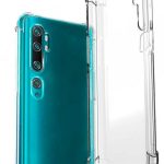 Nugarėlės dėklai Evelatus Xiaomi Mi Note 10 / Mi Note 10 Pro Military Shockproof Silicone Case TPU Transparent