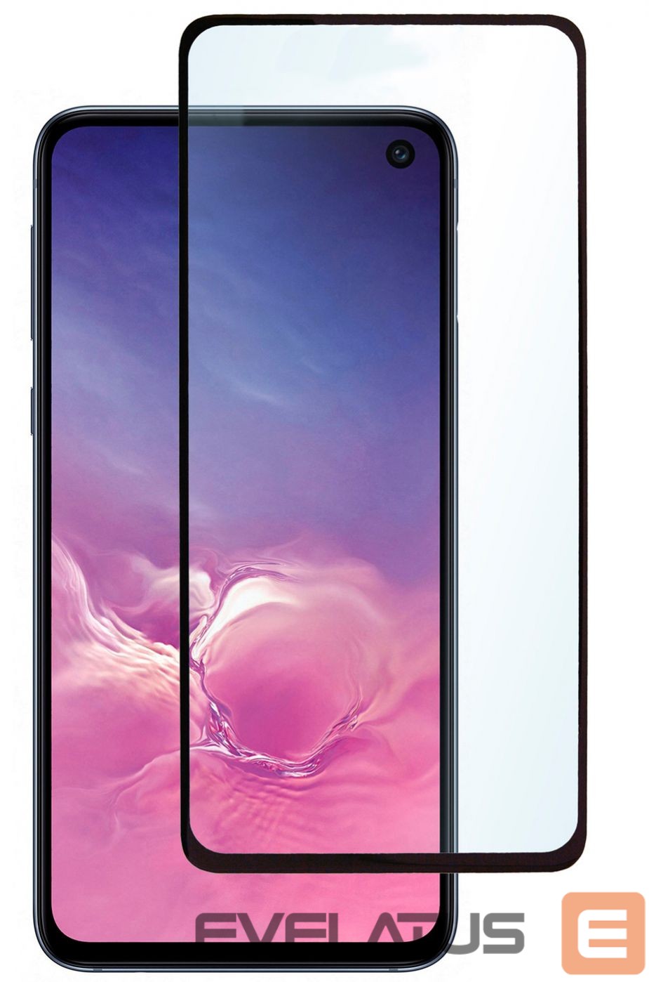 Apsauginiai stiklai Evelatus Samsung Sam S10 Lite 2.5D Full Cover Japan Glue Glass Anti-Static
