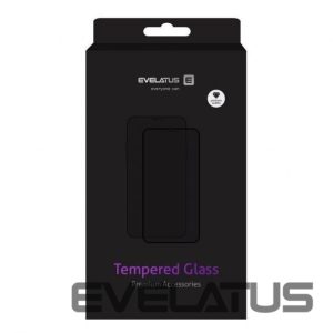 Apsauginiai stiklai Evelatus Huawei P40 lite E 2.5D Full Cover Japan Glue Glass Anti-Static