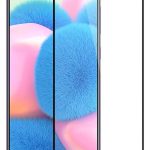 Apsauginiai stiklai iLike Samsung Samsung A30s 2.5D Black Frame Full Glue