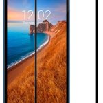 Apsauginiai stiklai iLike Xiaomi Redmi 7a 2.5D Black Frame Full Glue