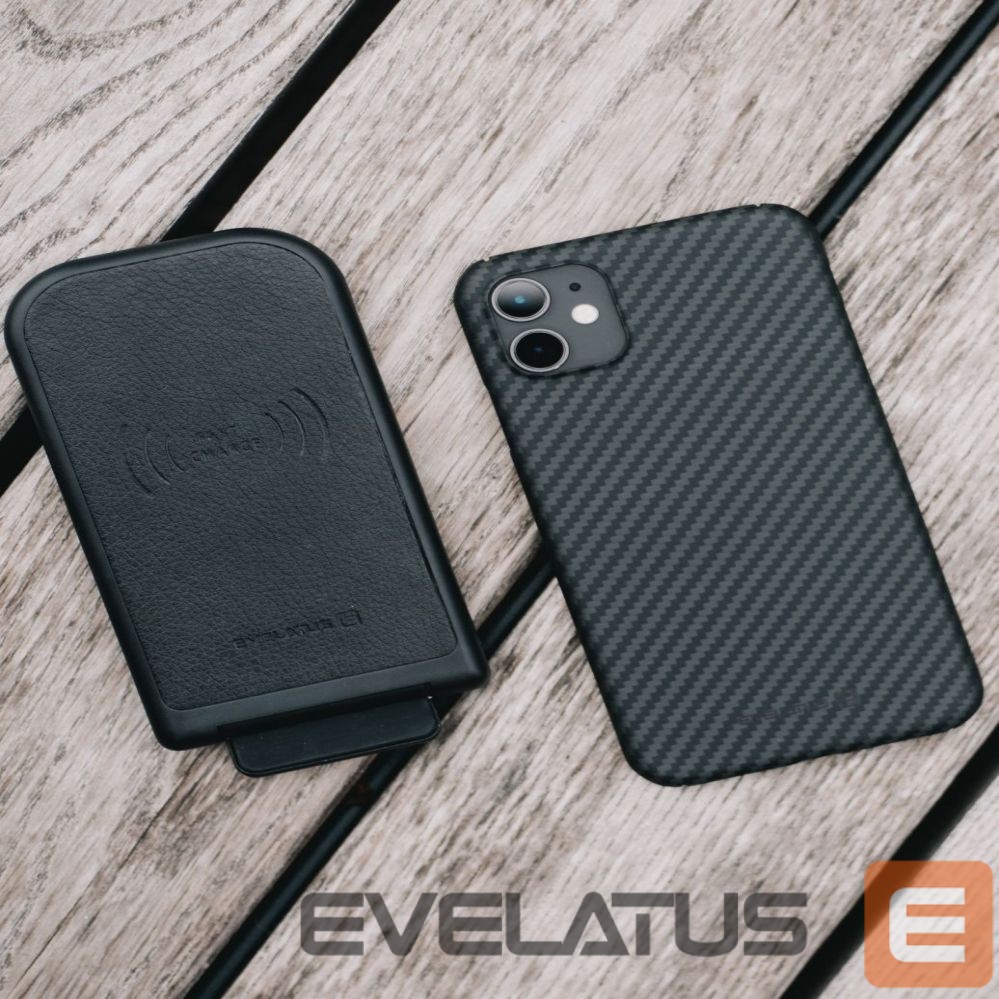 Nugarėlės dėklai Evelatus Apple iPhone 11 Pro Premium Carbon Case ECCI11 Black