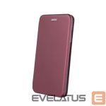 Knygos tipo dėklas dėklai iLike  Case for Samsung Note 10 Lite / A81 Burgundy