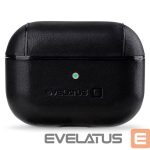 Dėklai ausinėms Evelatus Apple AirPods Pro Leather Protective Case Black