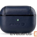 Dėklai ausinėms Evelatus Apple AirPods Pro Leather Protective Case Dark Blue