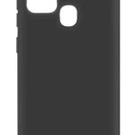 Nugarėlės dėklai Evelatus Samsung Galaxy A21s Nano Silicone Case Soft Touch TPU Black