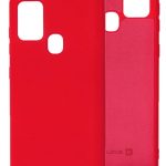 Nugarėlės dėklai Evelatus Samsung Galaxy A21s Nano Silicone Case Soft Touch TPU Red