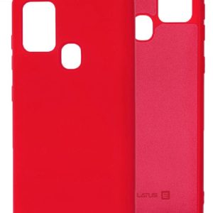 Nugarėlės dėklai Evelatus Samsung Galaxy A21s Nano Silicone Case Soft Touch TPU Red
