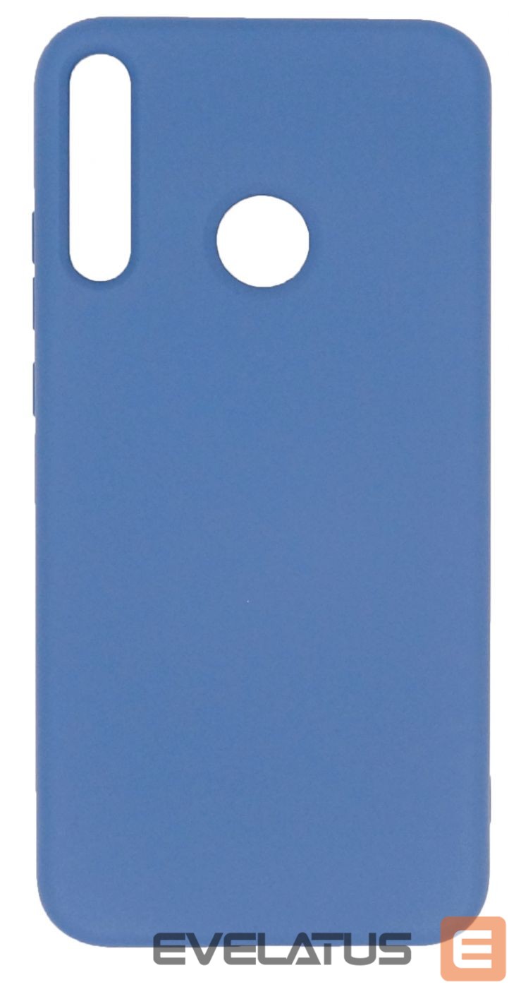 Nugarėlės dėklai Evelatus Huawei P40 Lite E Soft Touch Silicone Blue