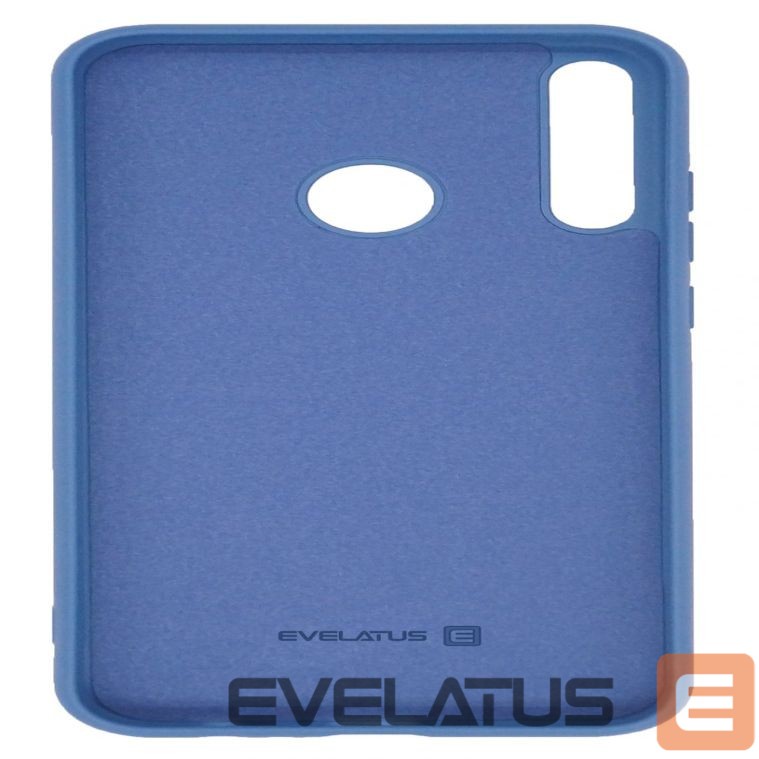 Nugarėlės dėklai Evelatus Huawei P40 Lite E Soft Touch Silicone Blue